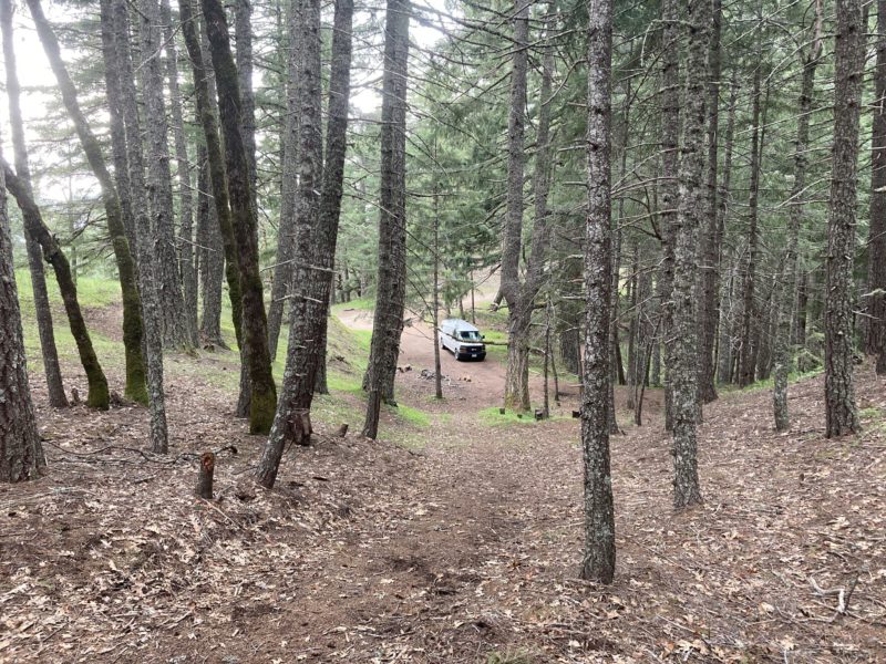 Lacks Creek Dispersed Camping Blue Lake, California Free Camping