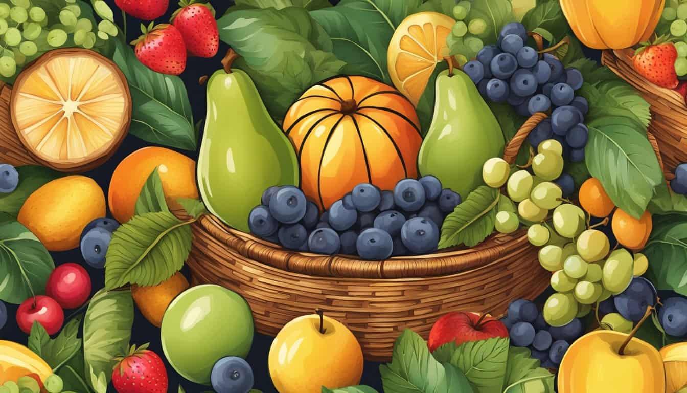 23 Fruit Coloring Pages
