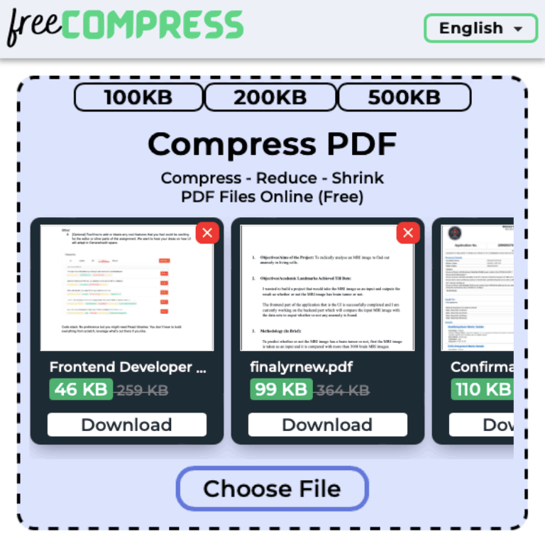 Compress PDF up to 6 MB Online! (Free)