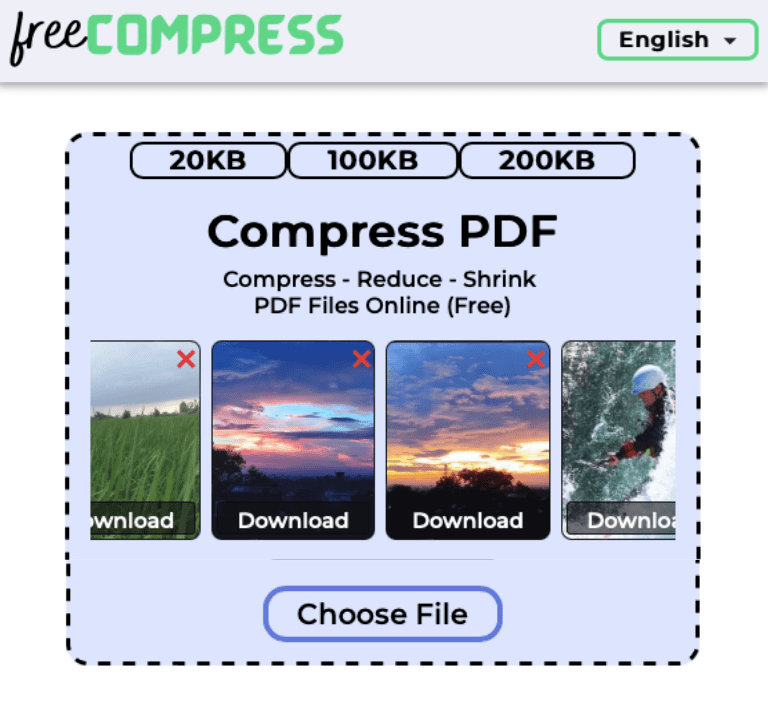 Compress PDF to 200KB Reduce & Resize Online! (Free)