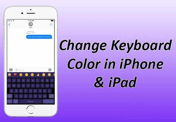 Change iPhone Keyboard Color with CuKey Tweak Cydia Download