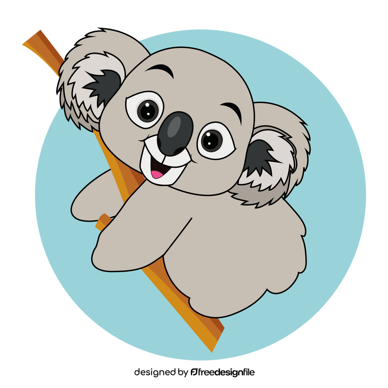 Cartoon koala vector free download