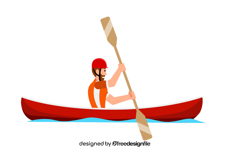 Canoe clipart free download