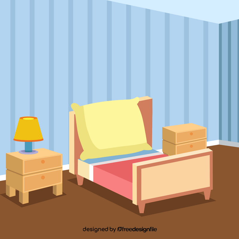 Bedroom vector free download