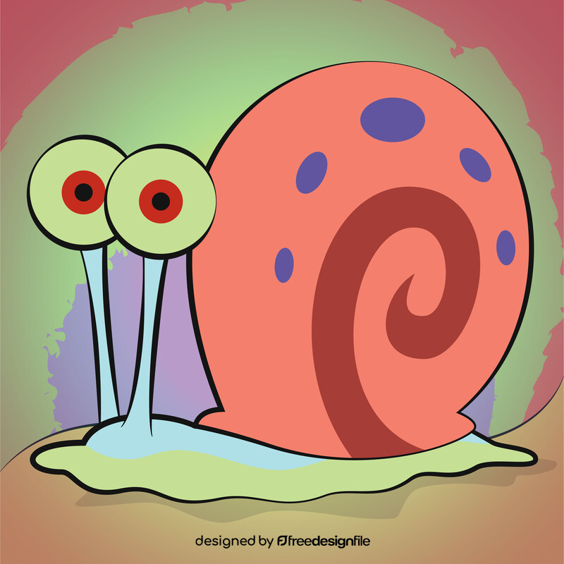 Spongebob Squarepants, Gary vector free download