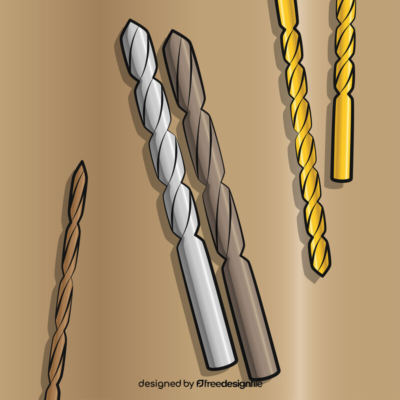 Drill bits vector free download