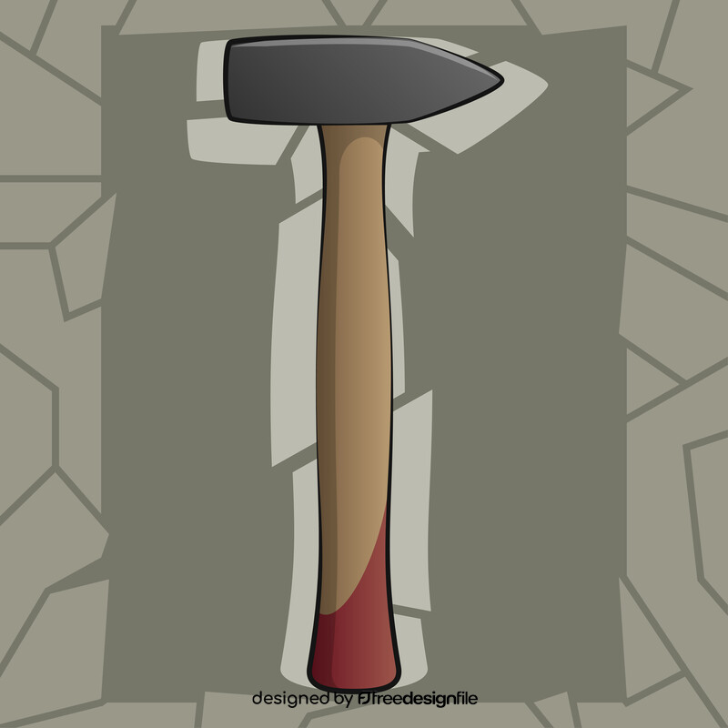 Hammer drawing vector free download