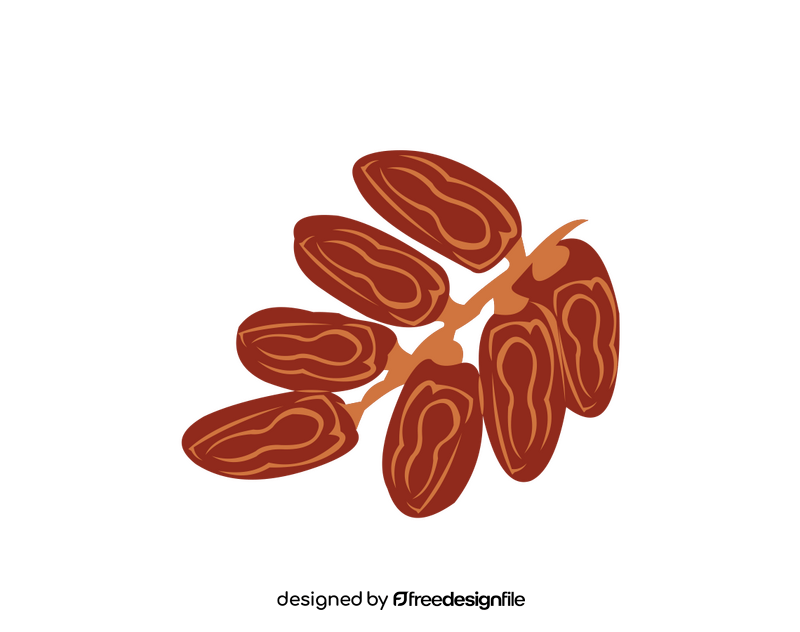 Dates fruit clipart free download