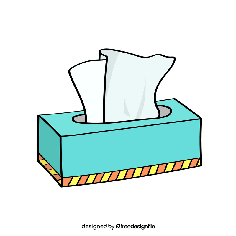 Tissue Box clipart free download