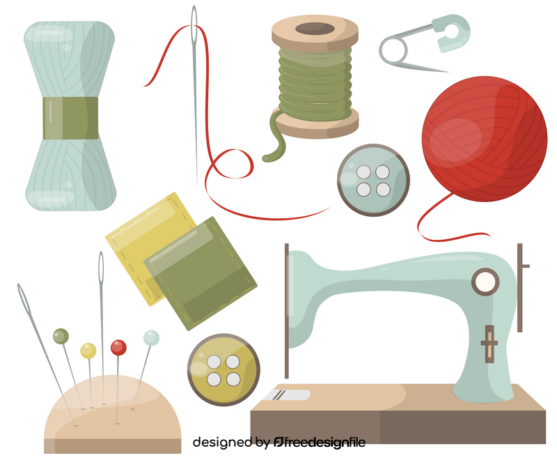 Sewing vector free download