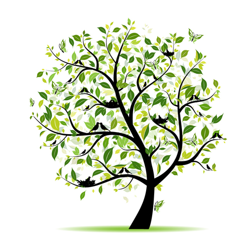 Clipart mustard tree