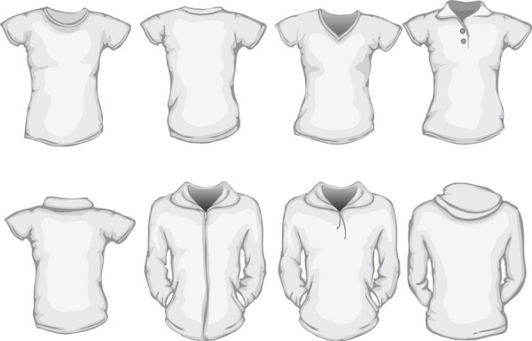 Free Vector Clothing Templates - Free Templates Printable