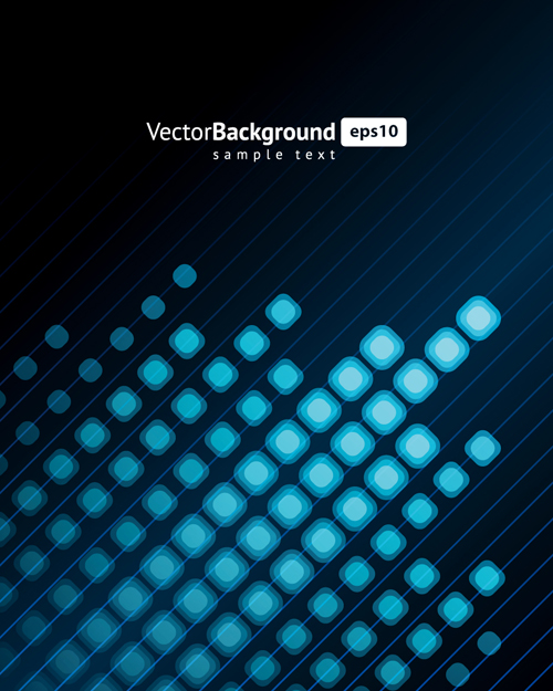 Dark blue background abstract vector free download