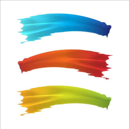 Paints brush background vector 01 Vector Background free download