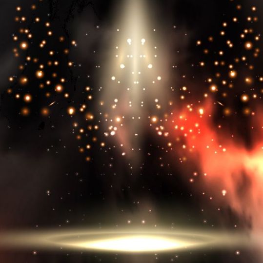 lighting effect with night background vector free download