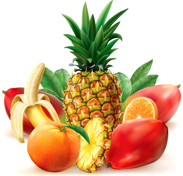 Exotic Fruit Clip Art