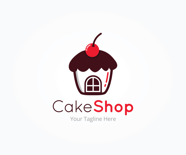 Cake Shop Logo Vector free download