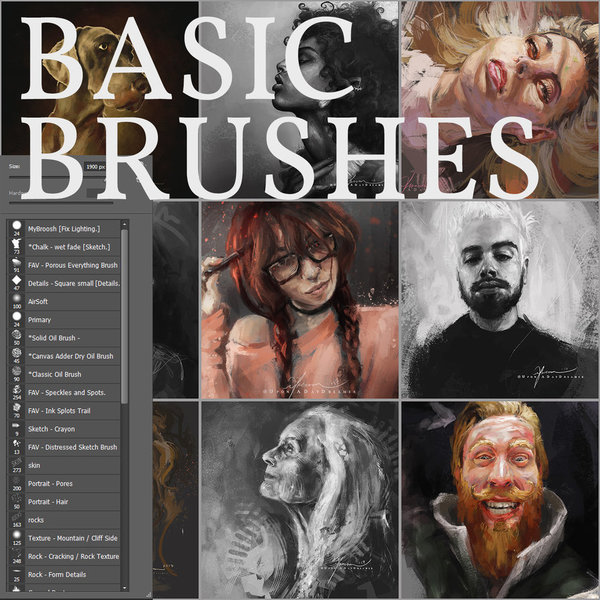 Basic Brushes Set free download