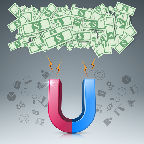 and money vector background free download