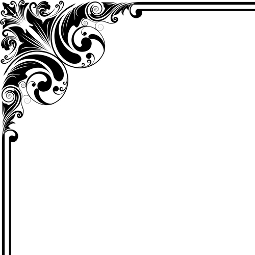 Simple design angle ornaments vector free download