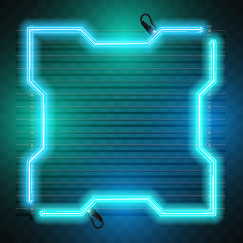 Light blue neon backgrounds vector free download