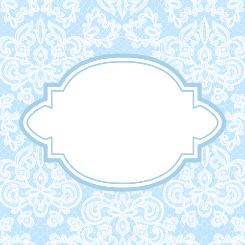 Blue background card vector free download