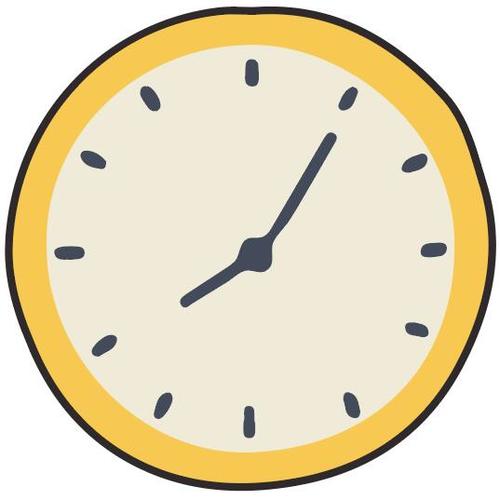 Wall clock vector free download