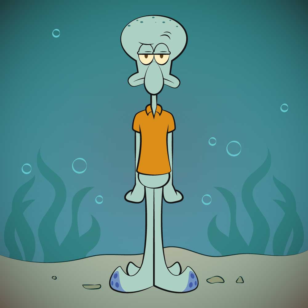 Spongebob Characters Squidward