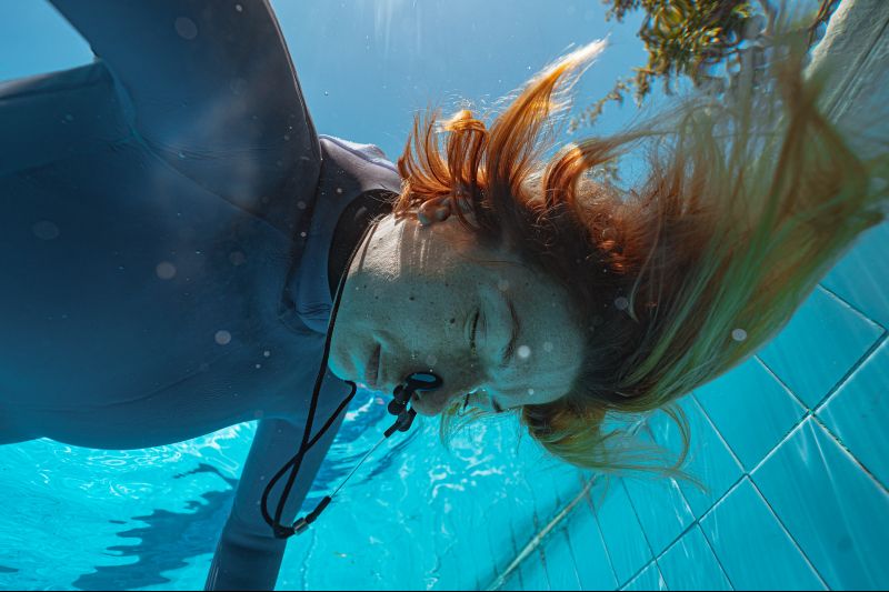 Static Apnea Freedive Nusa Freediving School on Nusa Penida