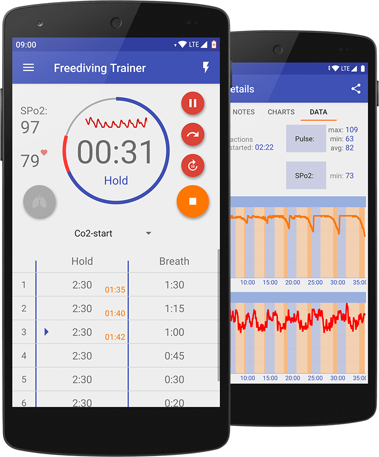 Freediving Apnea Trainer