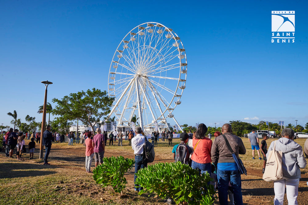 La Grande Roue de StDenis reste ouverte de 10h jusqu’a 17h30 Free Dom