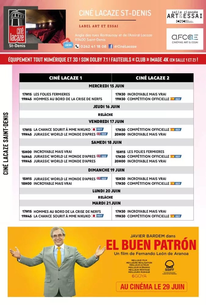 Cinéma quels films voir cette semaine du 15 au 21 juin ? Free Dom