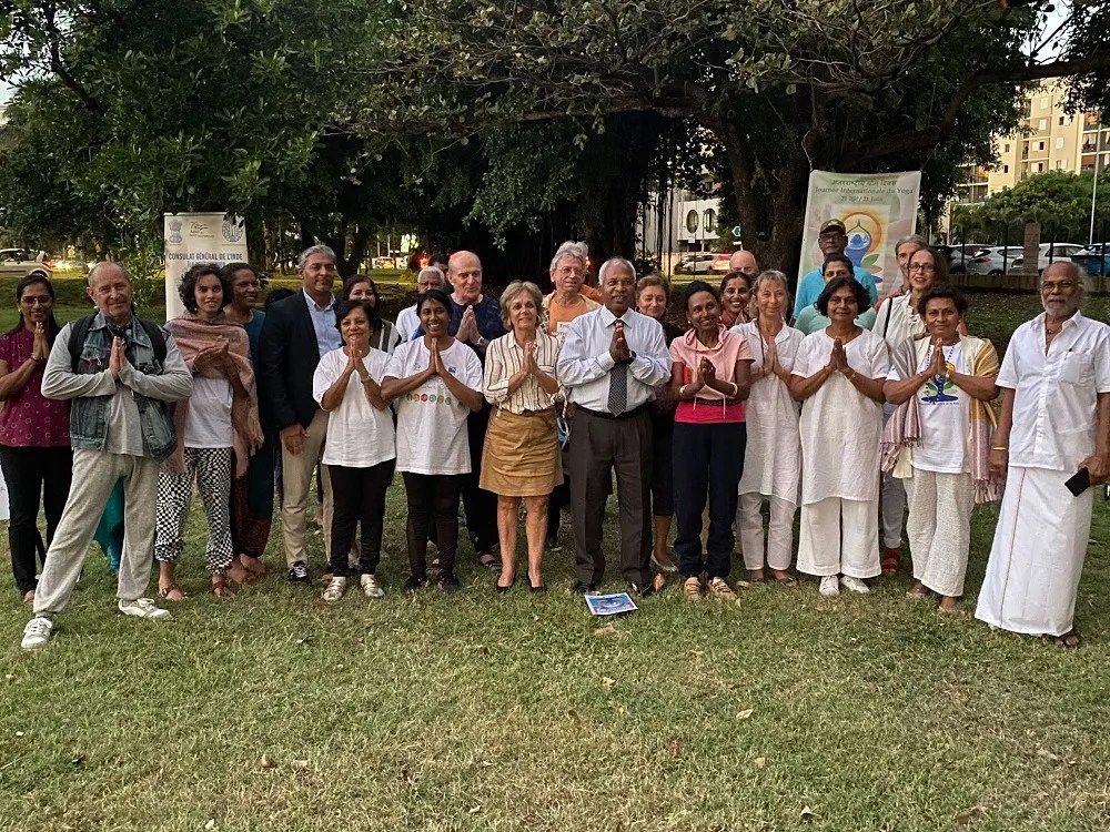 CG Inde 9 ème Journée International du Yoga à SaintDenis du 19 au 23