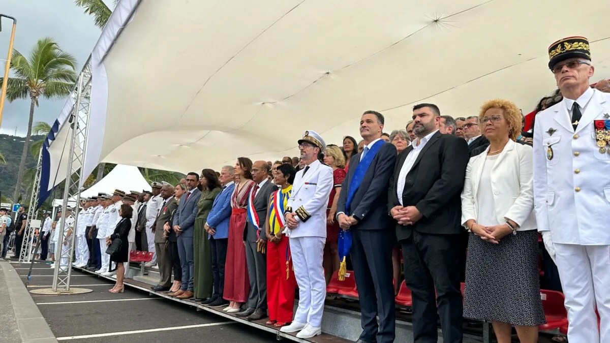 Célébration de la fête du 14 juillet à StDenis (PHOTOS VIDEOS