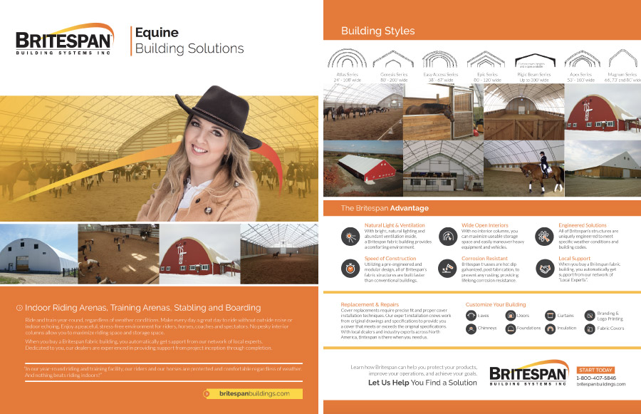 Equine Building Solutions Britespan Buildings Freedom Buildings
