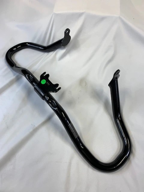 Harley Davidson Chopped Engine Guard in Black For Touring Models