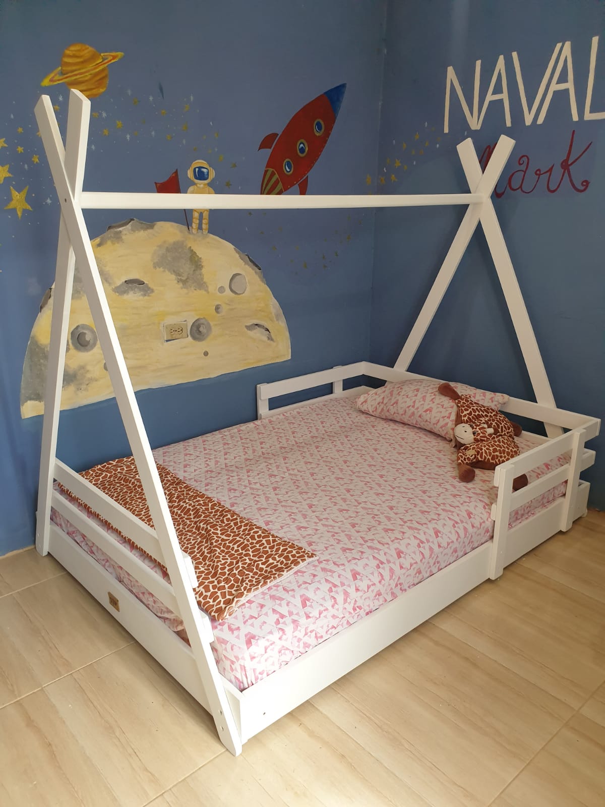 Tent Bed Full Sized with Rails - Freedom Factory TT