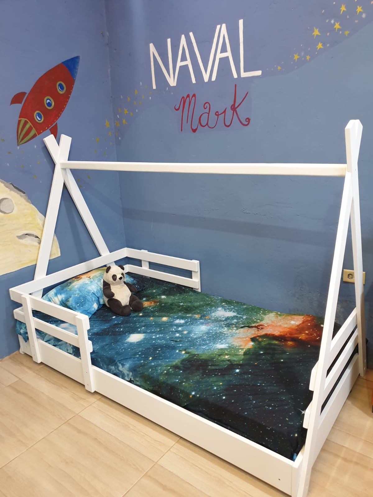 Tent Bed Full Sized with Rails - Freedom Factory TT