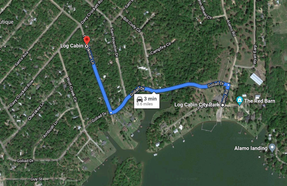 🎣 5145 Tom Hickman Lane, Log Cabin, TX Lot 314 No HOA, 3 Minutes to