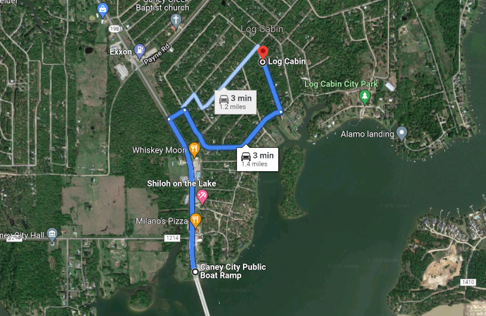 🎣 5145 Tom Hickman Lane, Log Cabin, TX Lot 314 No HOA, 3 Minutes to