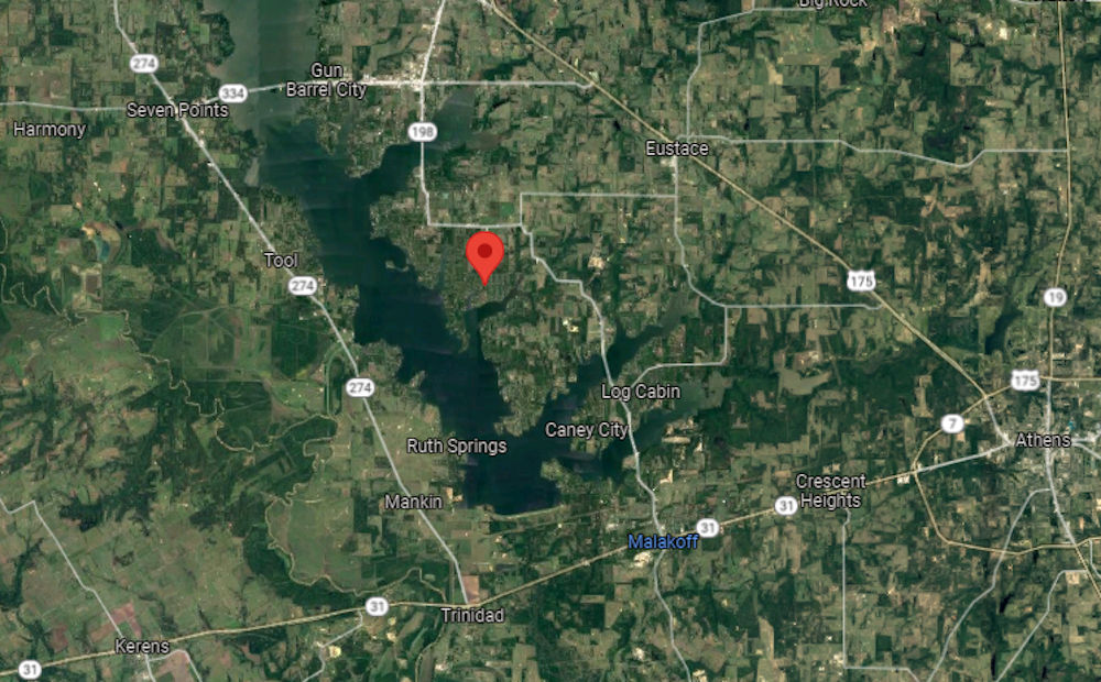 🎣 146 Bowie St, Mabank, TX. Cherokee Shores Lot 695, Cedar Creek Lake