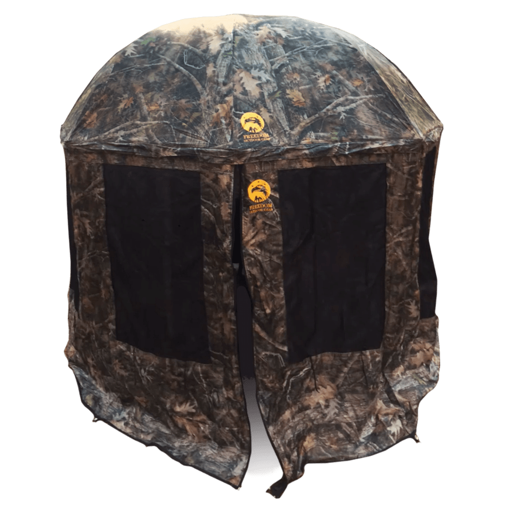 Introducing the Freedom Hunting Blind, lightweight, durable & versatile