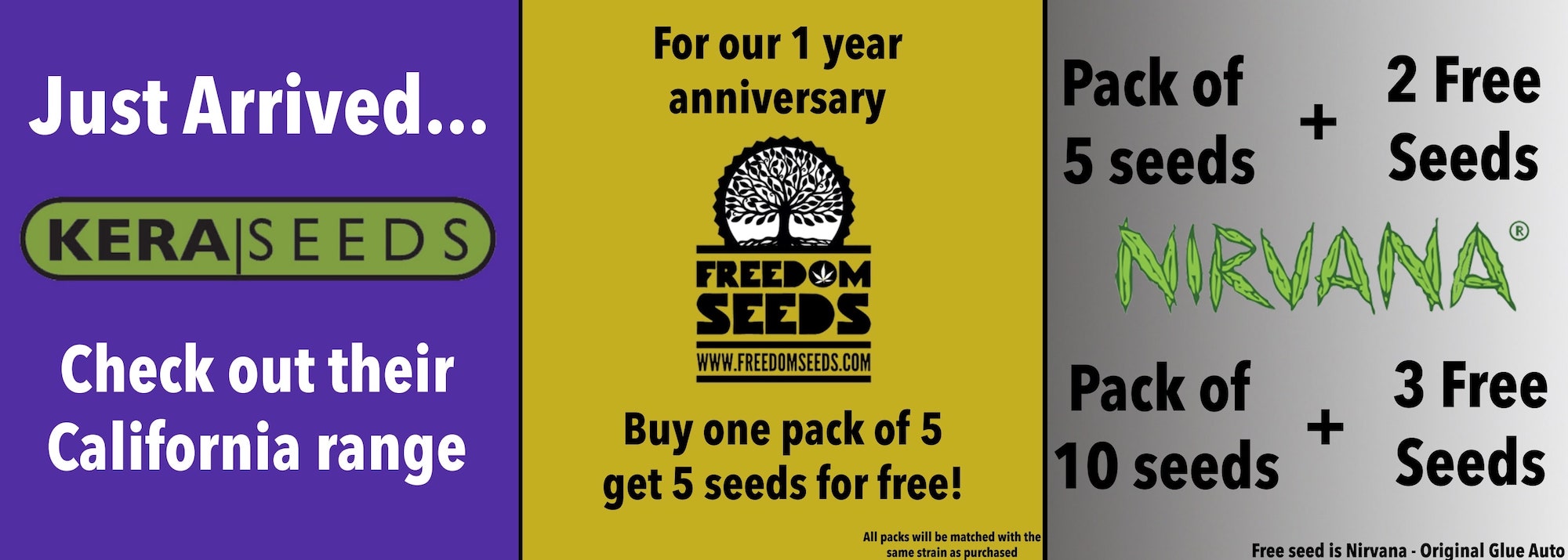 Freedom Seeds UK Based Cannabis Seed Bank
