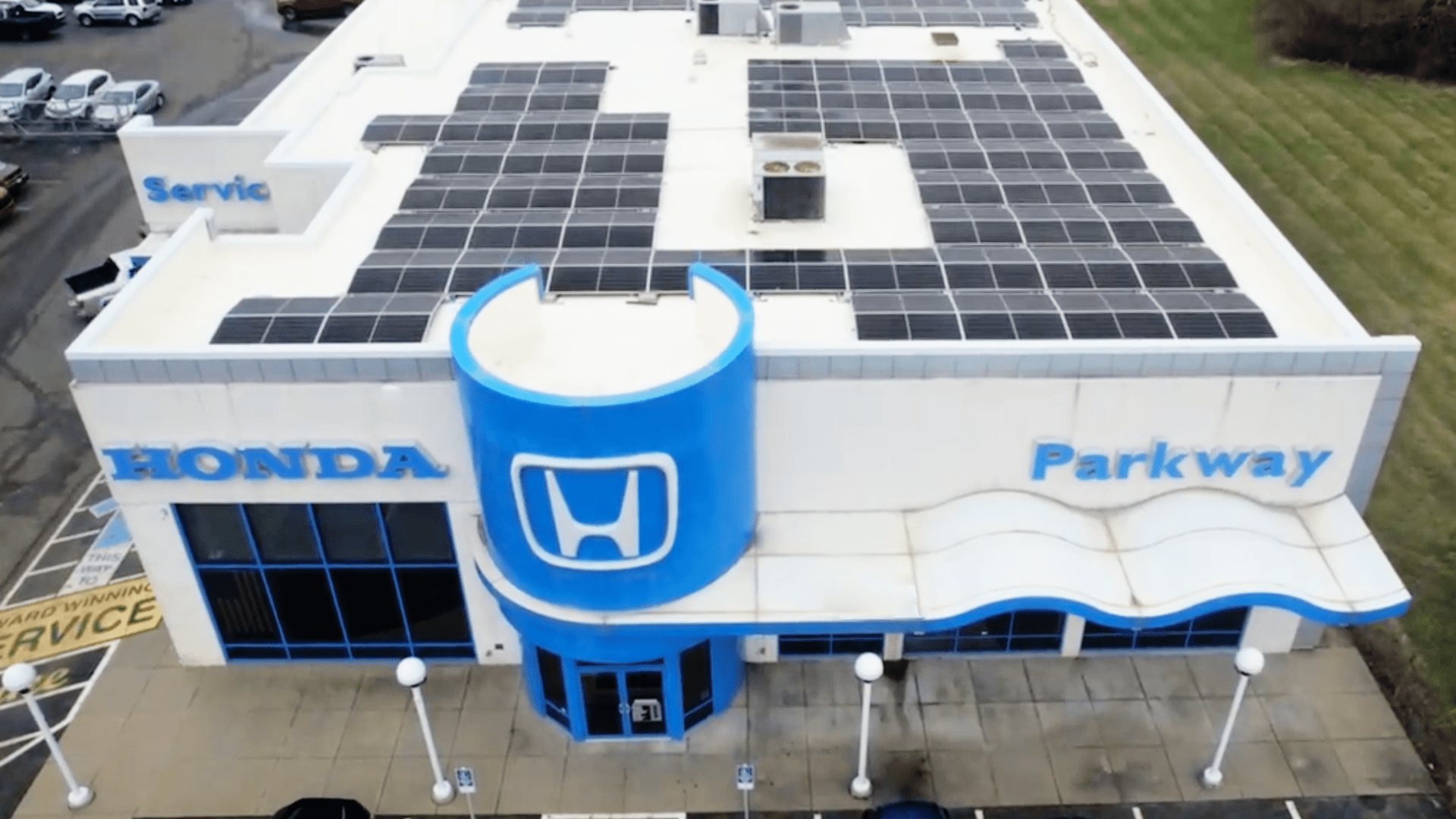 Parkway Honda Dealership in Ohio, Our Latest Solar Hub