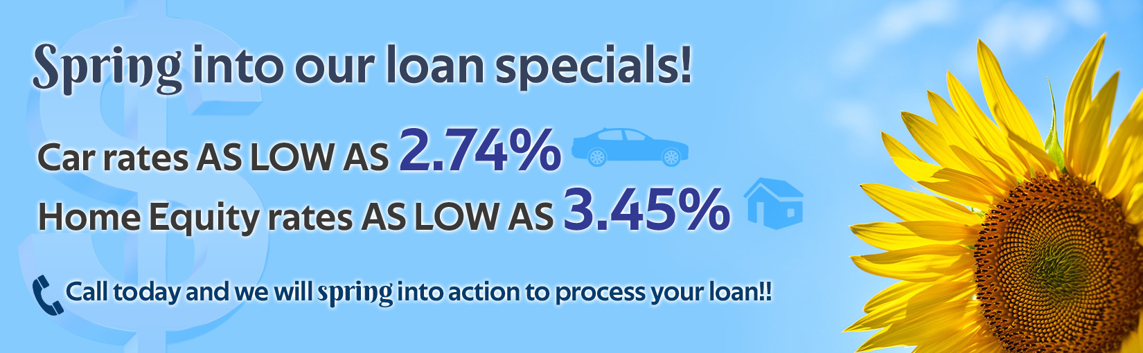 Spring Loan Special Freedom United FCU