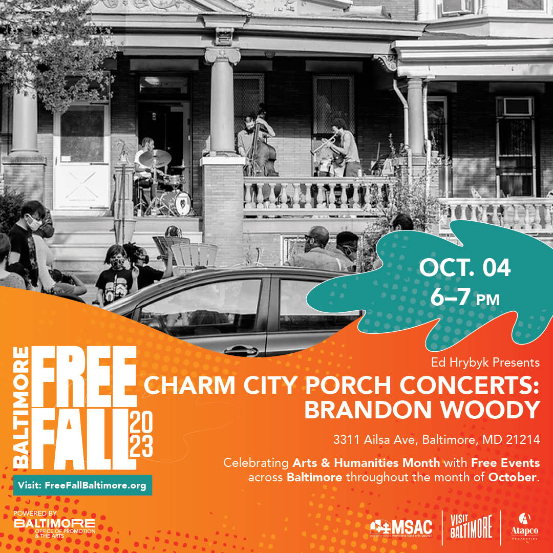 Charm City Porch Concerts Brandon Woody Free Fall Baltimore