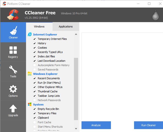 CCleaner Filehippo latest version free download for