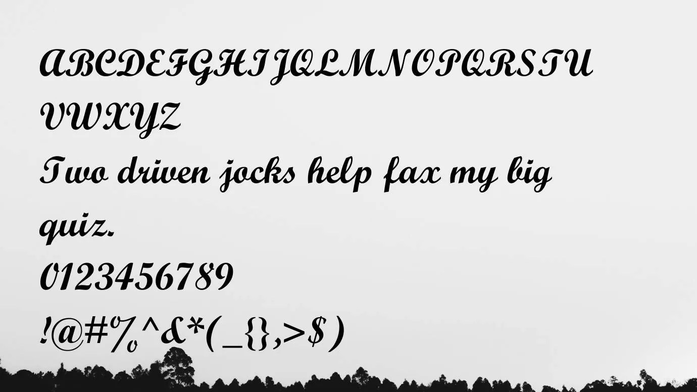 Script MT Bold Font Free Download