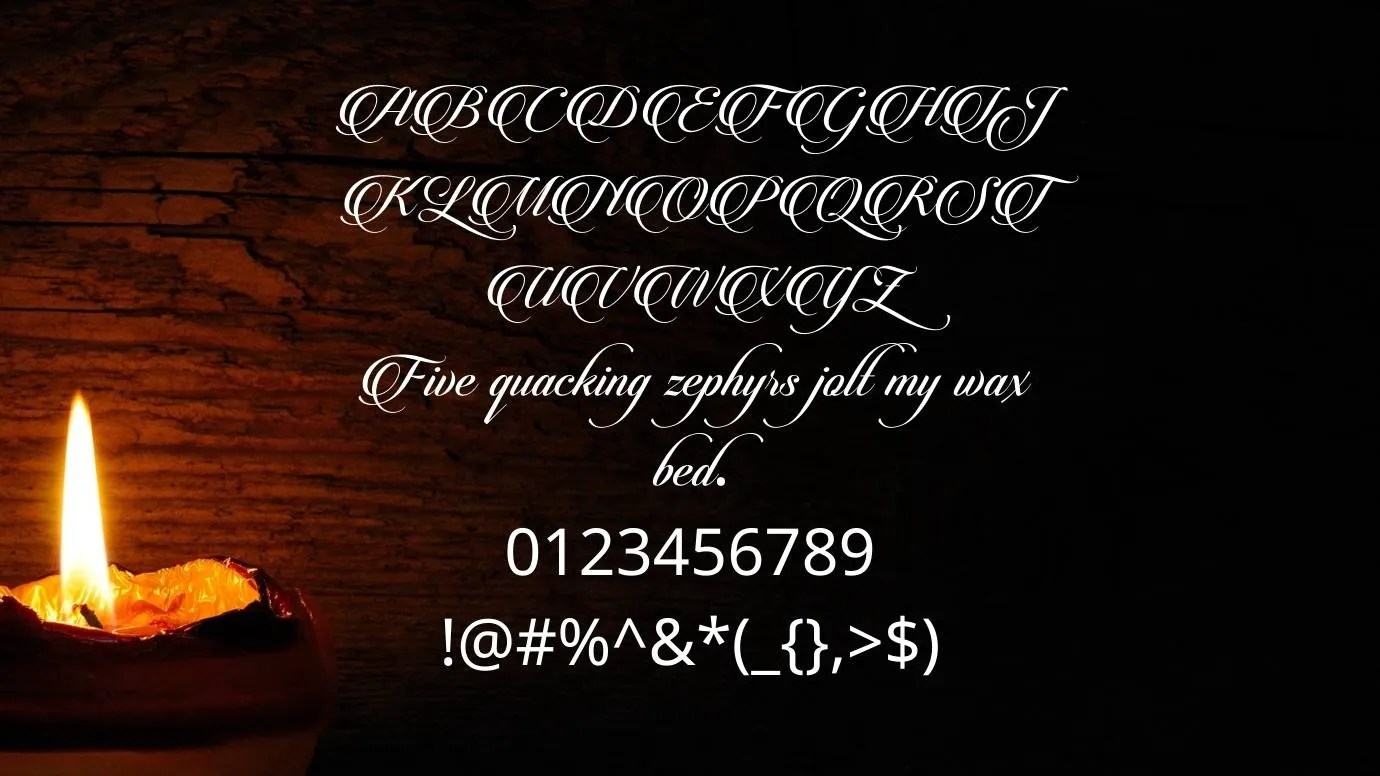 Candlescript Font Free Download