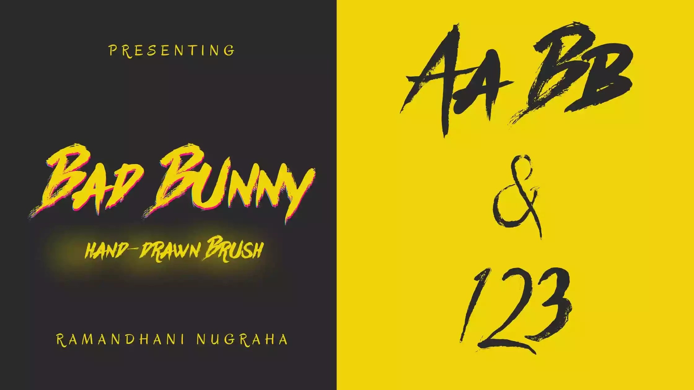 Bad Bunny Font Free Download Free Fonts Lab
